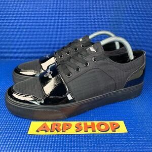 🔴 CREATIVE RECREATION CESARIO LOW Men's Size 8.5 Black Walking Shoes CRU40L009
